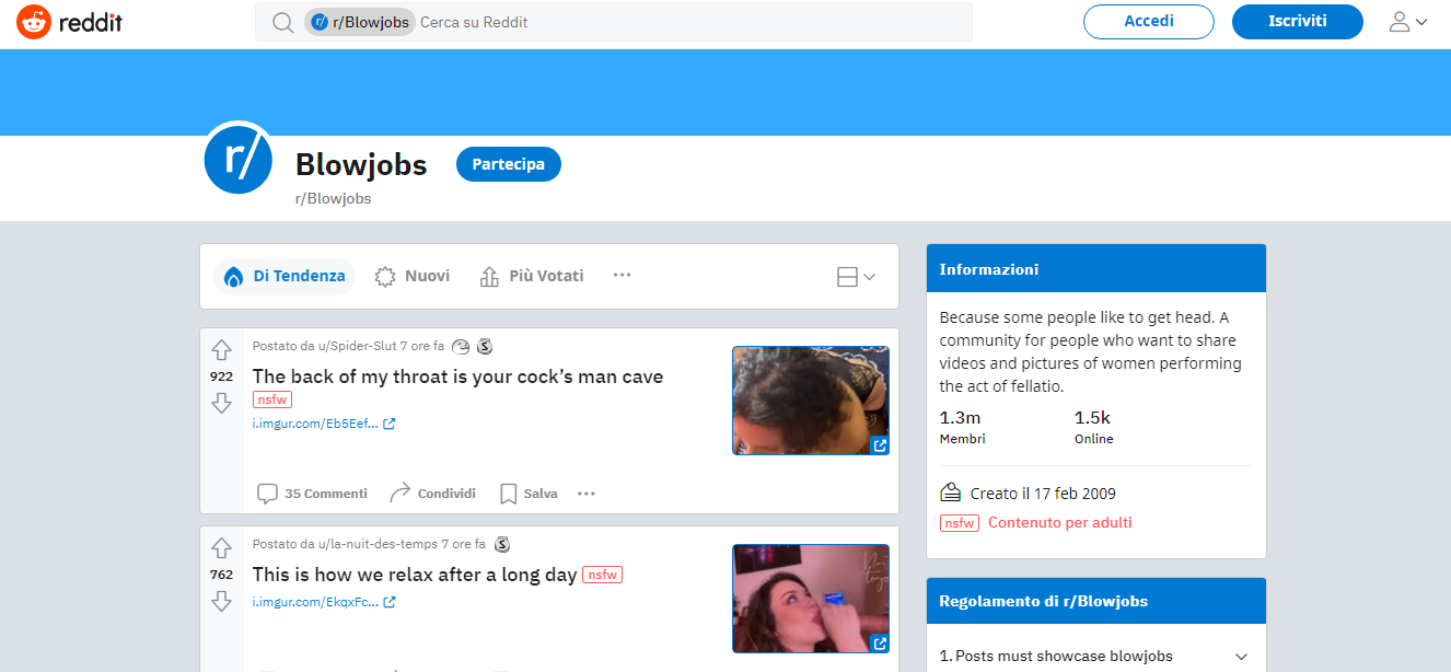 Blowjobs