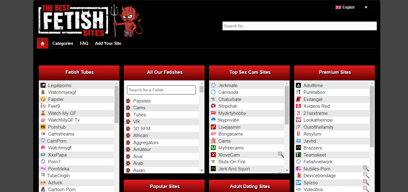 Fetish Porn Sites
